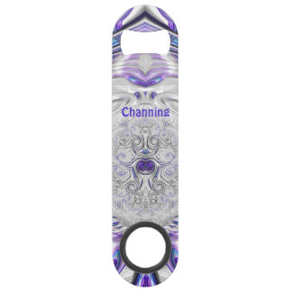 CHANNING ~ Purple Silver White ~ Fractal ~ 