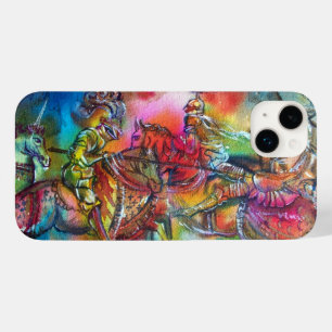 CHANSON DE ROLAND,COMBAT OF KNIGHTS IN TOURNAMENT  Case-Mate iPhone 14 PLUS CASE