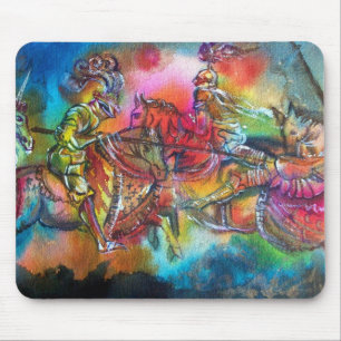 CHANSON DE ROLAND/ COMBAT OF KNIGHTS IN TOURNMENT MOUSE PAD