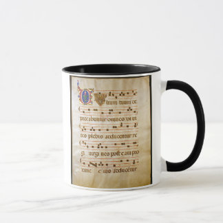 chant manuscript.jpg, Gregorian Chant:The "cutt... Mug