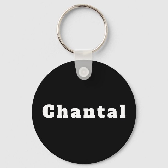 Chantal Key Ring (Front)