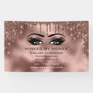 Chantelle Eyelash Brows Makeup Artist Drips Banner