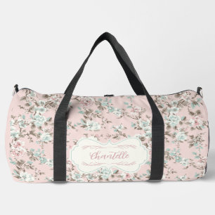 Chantelle Pink Vintage Rose Duffle Bag