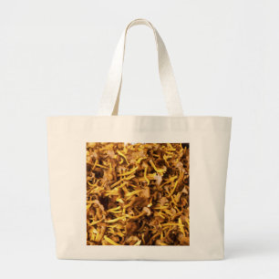 Chanterelles at Hakaniemi Market Hall Large Tote Bag