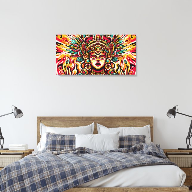 Chantico 3 canvas print (Insitu(Bedroom))