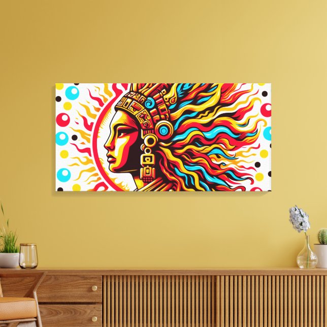 Chantico Canvas Print (Insitu(LivingRoom))