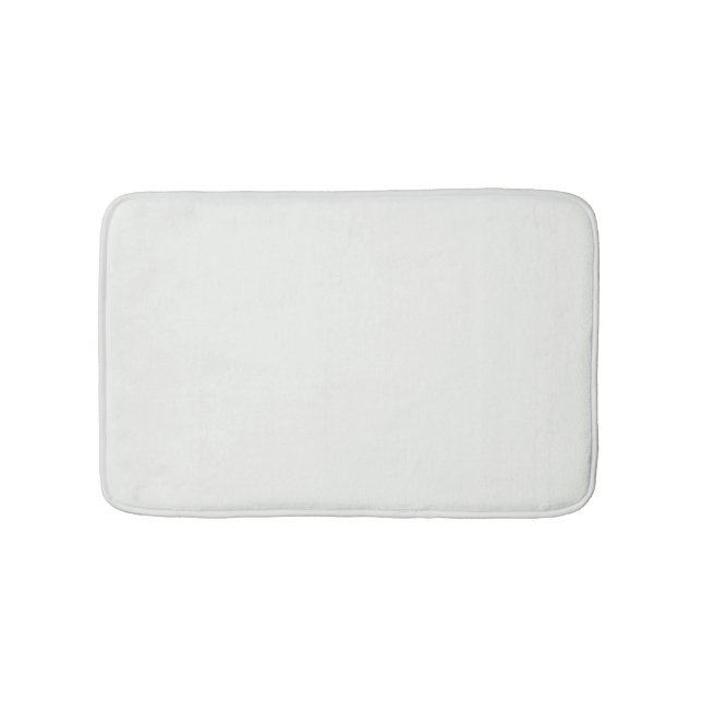 Chantilly Lace Solid Colour Bath Mat (Front)