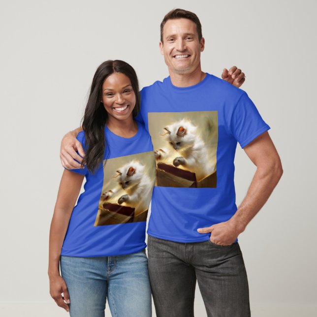 Chantilly-Tiffany Cat  T-Shirt (Unisex)