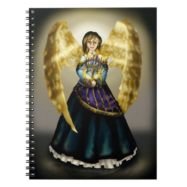 Chanukah Angel Notebook (Front)