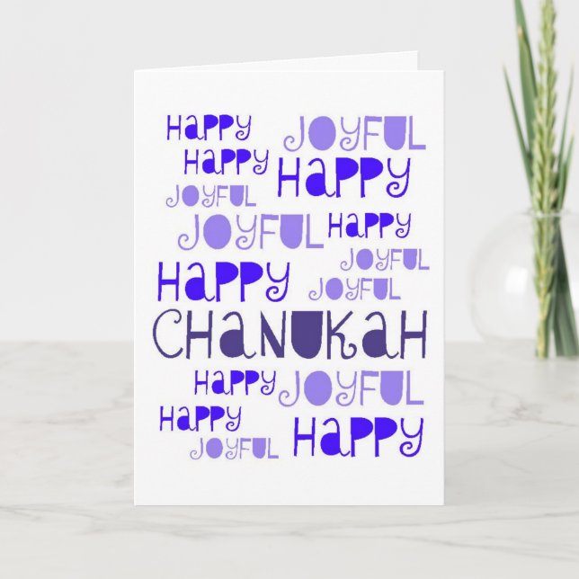 Chanukah card (Front)