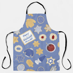 Chanukah cookie party apron