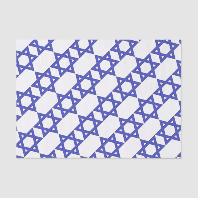 Chanukah Hanukkah חֲנֻכָּה Tissue Paper (Front)