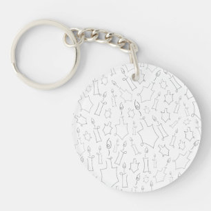 Chanukah Key Ring