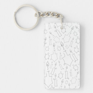 Chanukah Key Ring