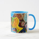 Chanukah Menorahs, Dreidels, Gelt Mug<br><div class="desc">"Jewish Expressions, " offers a shopping experience as you will not find anywhere else. Welcome to our store. Tell your friends about us and send them our link:  http://www.zazzle.com/YehudisL?rf=238549869542096443*</div>