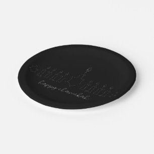 Chanukah Paper Plate