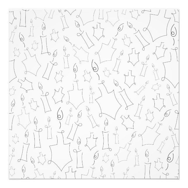 Chanukah Photo Print (Front)