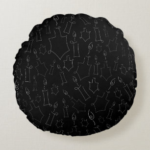 Chanukah Round Pillow