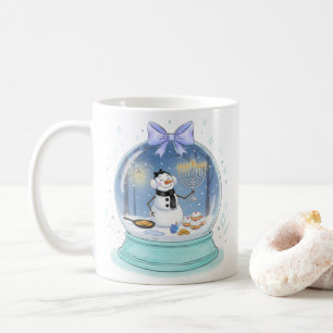 Chanukah Snow Globe Coffee Mug