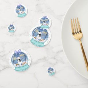 Chanukah Snow Globe Confetti