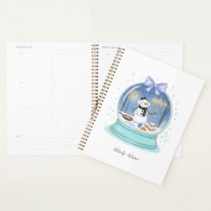 Chanukah Snow Globe Planner