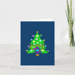 Chanukkah and Christmas Holiday Card