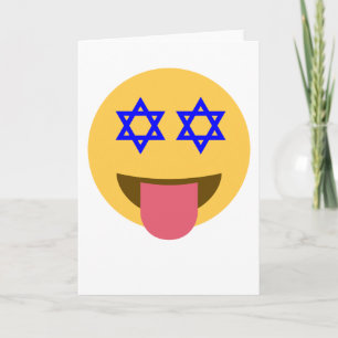 chanukkah hanukkah emoji holiday card