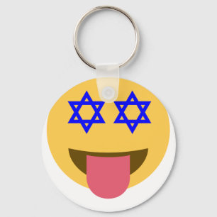 chanukkah hanukkah emoji key ring