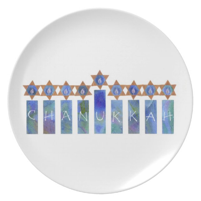 Chanukkah Plate (Front)