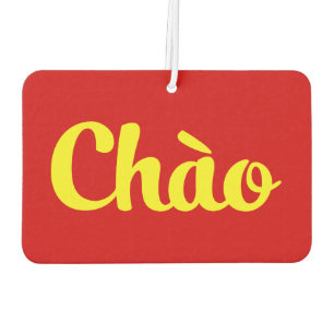 Chào / Hello ~ Vietnam / Vietnamese / Tiếng Việt Car Air Freshener