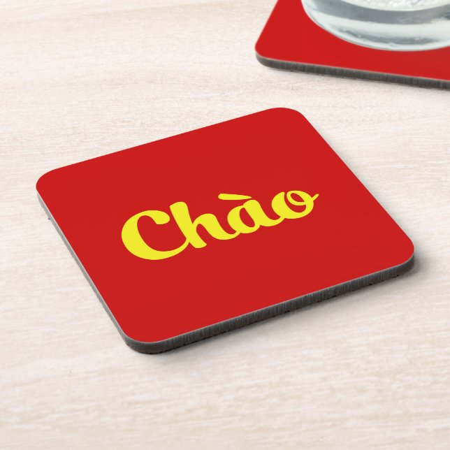 Chào / Hello ~ Vietnam / Vietnamese / Tiếng Việt Coaster (Left Side)