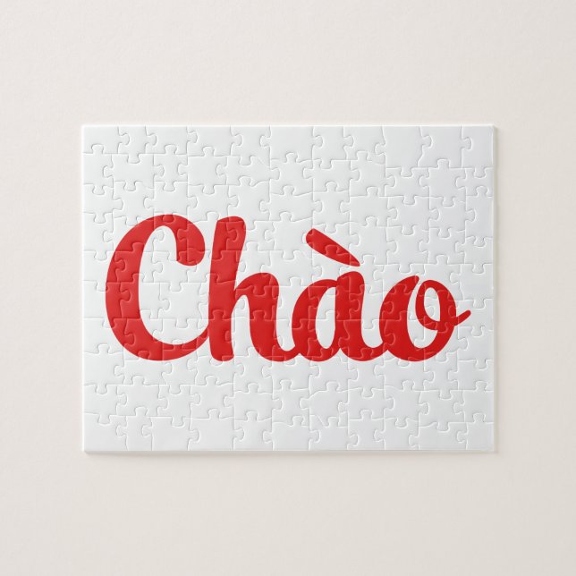Chào / Hello ~ Vietnam / Vietnamese / Tiếng Việt Jigsaw Puzzle (Horizontal)