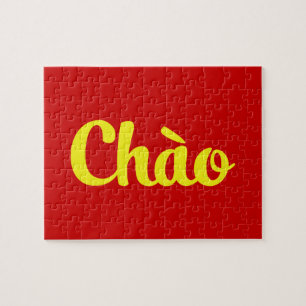 Chào / Hello ~ Vietnam / Vietnamese / Tiếng Việt Jigsaw Puzzle