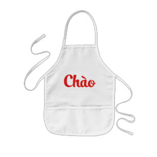 Chào / Hello ~ Vietnam / Vietnamese / Tiếng Việt Kids Apron
