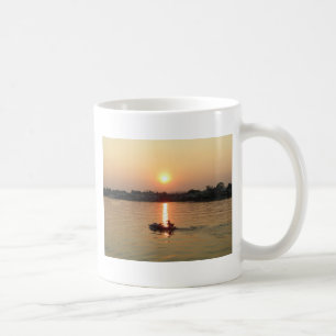 Chao Phraya River Sunset ... Ayutthaya, Thailand Coffee Mug