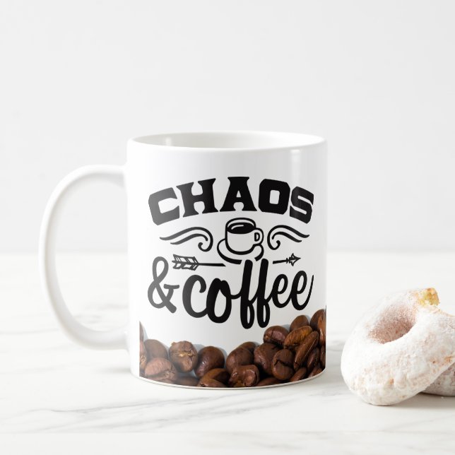 Chaos and Coffee Mug (With Donut)