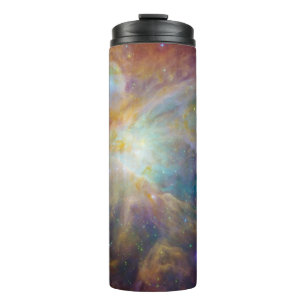 Chaos at Heart of Orion Spitzer Hubble Composite Thermal Tumbler