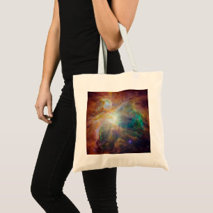 Chaos at Heart of Orion Spitzer Hubble Composite Tote Bag