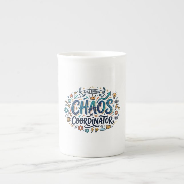 Chaos Coordinator Boss Edition Travel Mug  (Front)