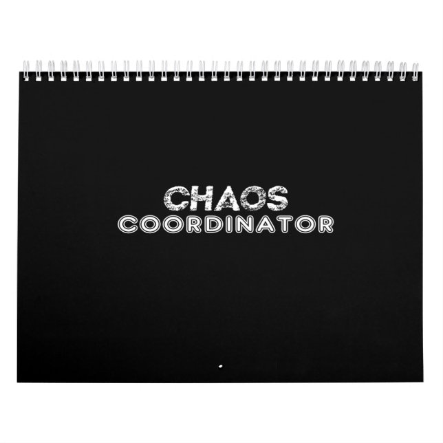 chaos coordinator calendar (Cover)