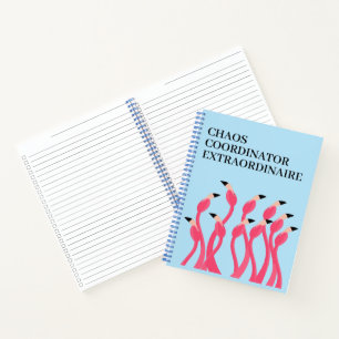 Chaos Coordinator Extraordinaire Funny Teacher's Notebook
