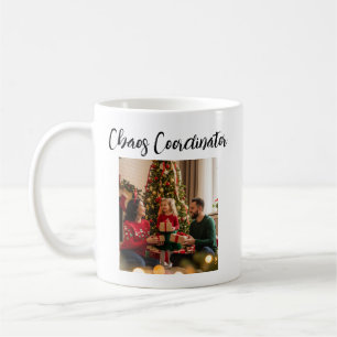 Chaos coordinator Family Personalised Message Coffee Mug