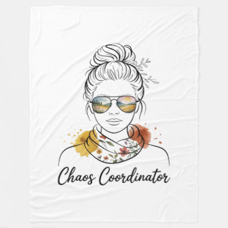 Chaos Coordinator﻿ Fleece Blanket