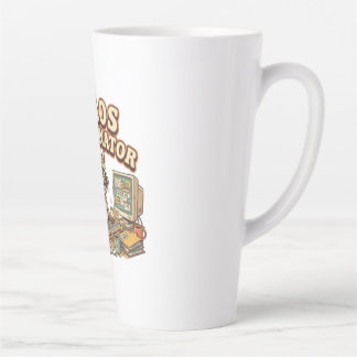Chaos Coordinator Funny Overworked Racoon Latte Mug