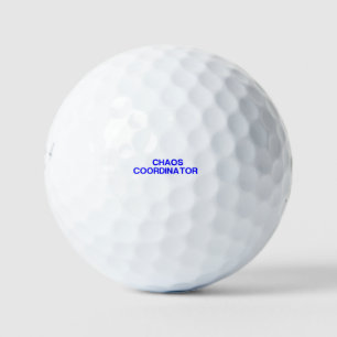 Chaos coordinator golf balls