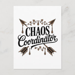 Chaos Coordinator Holiday Postcard