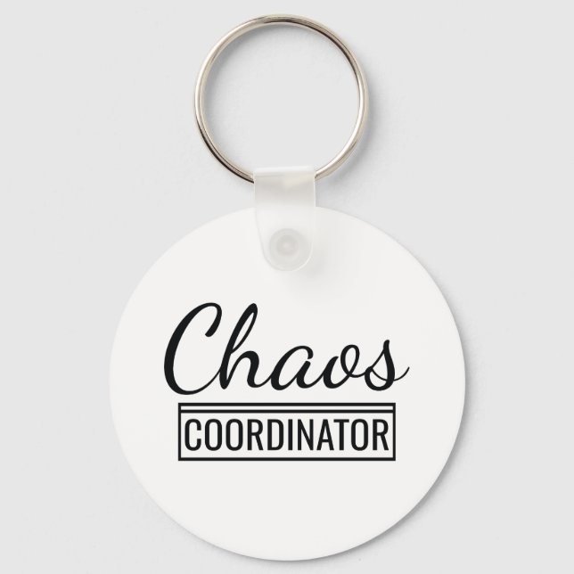 Chaos Coordinator Key Ring (Front)