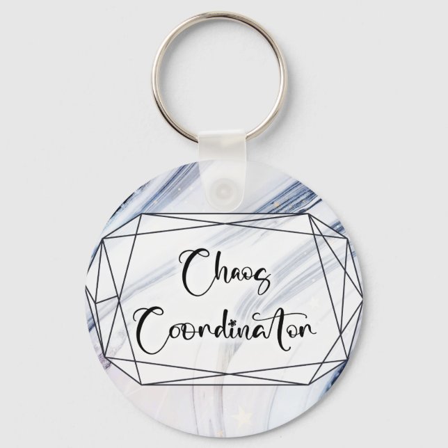 Chaos Coordinator  Key Ring (Front)