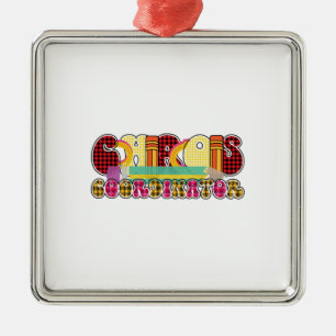 Chaos Coordinator Metal Ornament