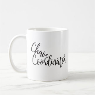 Chaos Coordinator Monogrammed Coffee Cup